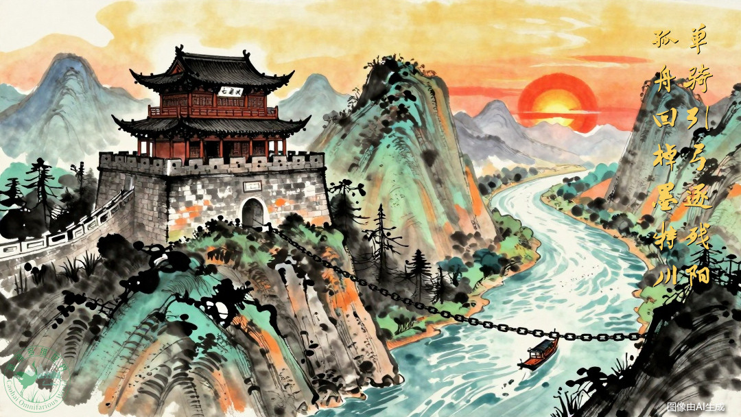 苍苍千仞七星关